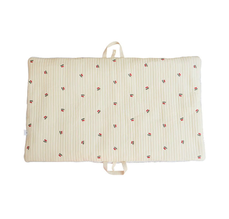 Embroidered Quilted Nap Mat