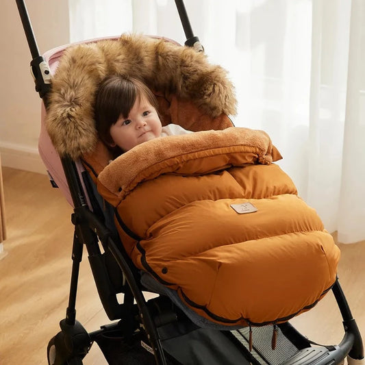 Winter Windproof Footmuff - Universal Pram Sleepsack 0-24M