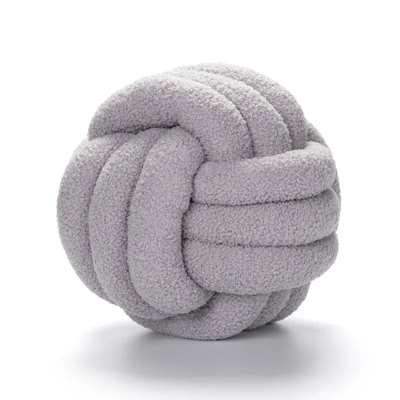 Cozy Knot Oversized Ball Cushion - Just Kidding Store