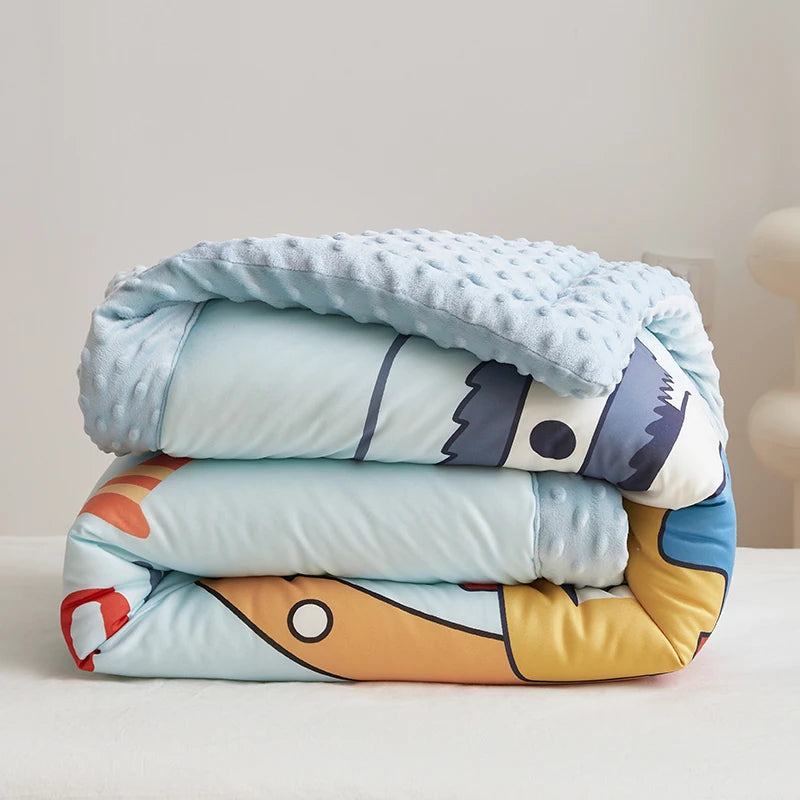 Sweet Dreams Children's Winter Blanket - Thick Bed Spread - Just Kidding Store