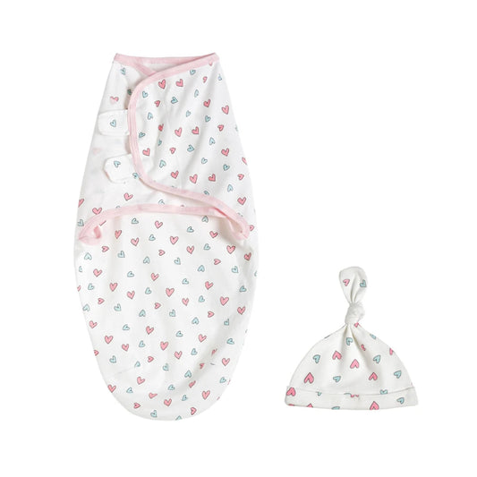 Easy Swaddle Wrap Set - Soft Baby Cocoon - Just Kidding Store