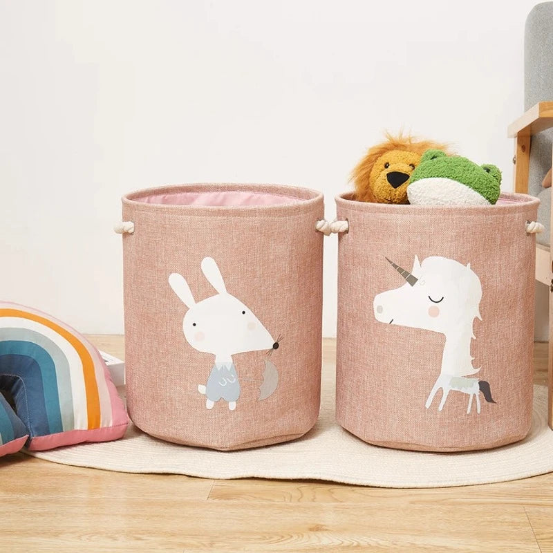 Toy Storage Basket With Handles - Just Kidding Store