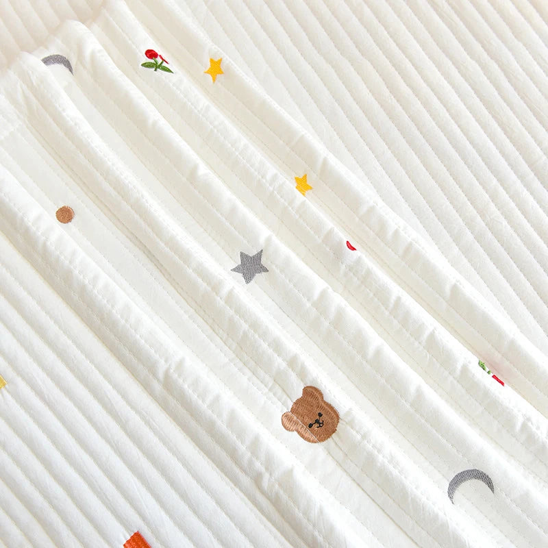 Embroidered Flat Pillow - Just Kidding Store