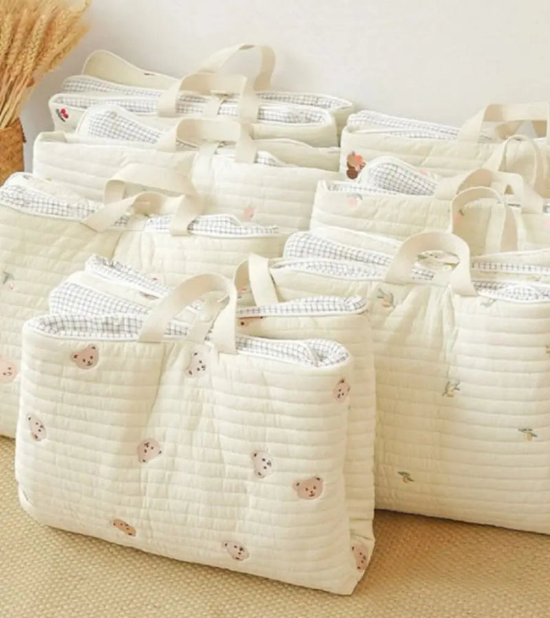 Embroidered Quilted Nursery Children Nap Mat - Just Kidding Store