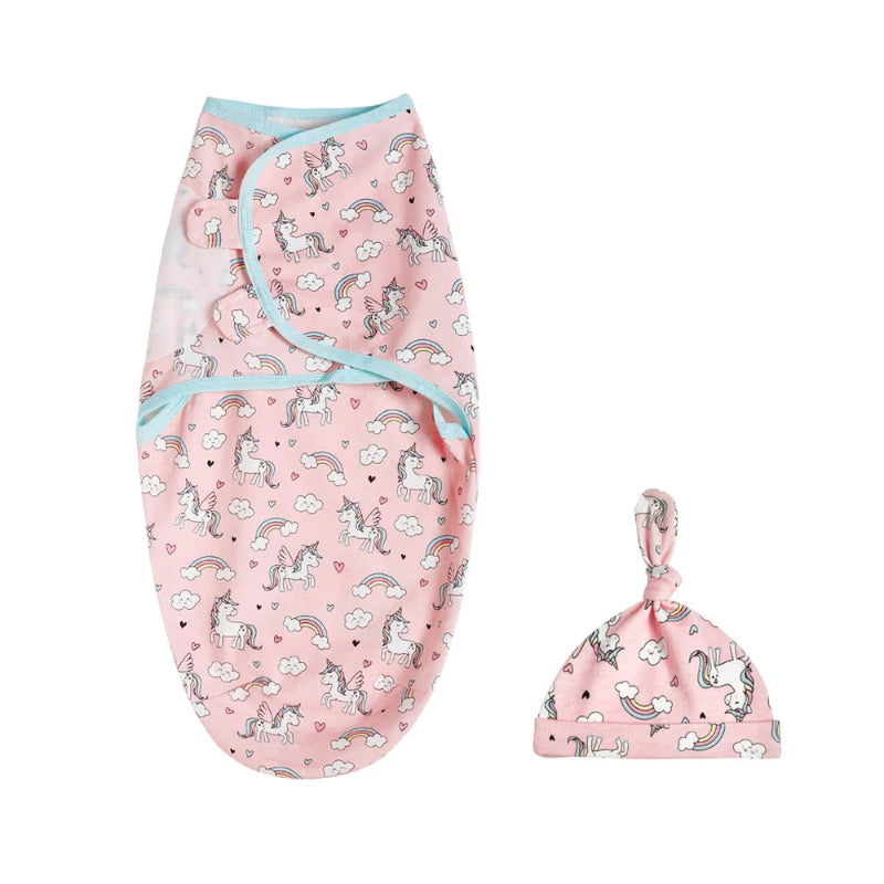 Easy Swaddle Wrap Set - Soft Baby Cocoon - Just Kidding Store