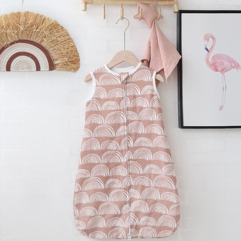 Breathable Sleeveless Sleeping Bag - Baby Sleep Sack - Just Kidding Store