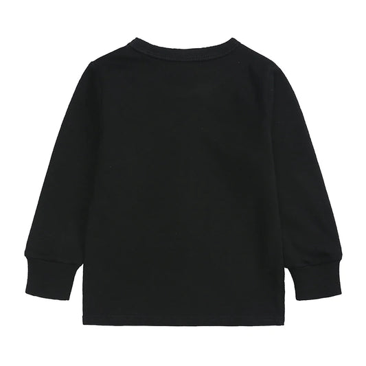 High Waist Sleepwear Set - Kids Pajamas - Gray