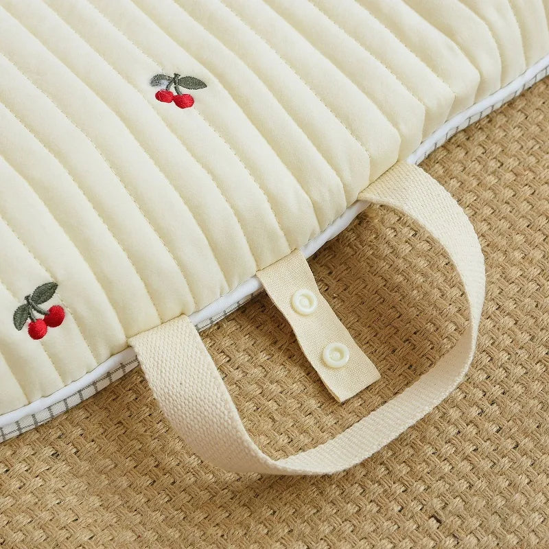 Embroidered Quilted Nursery Children Nap Mat - Just Kidding Store