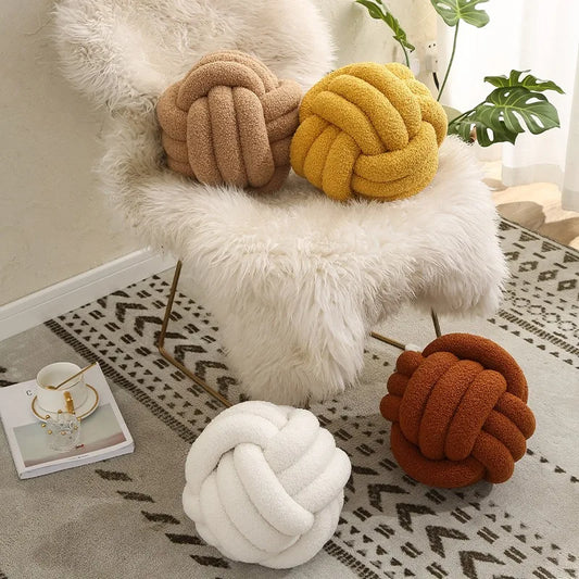Cozy Knot Oversized Ball Cushion - Just Kidding Store