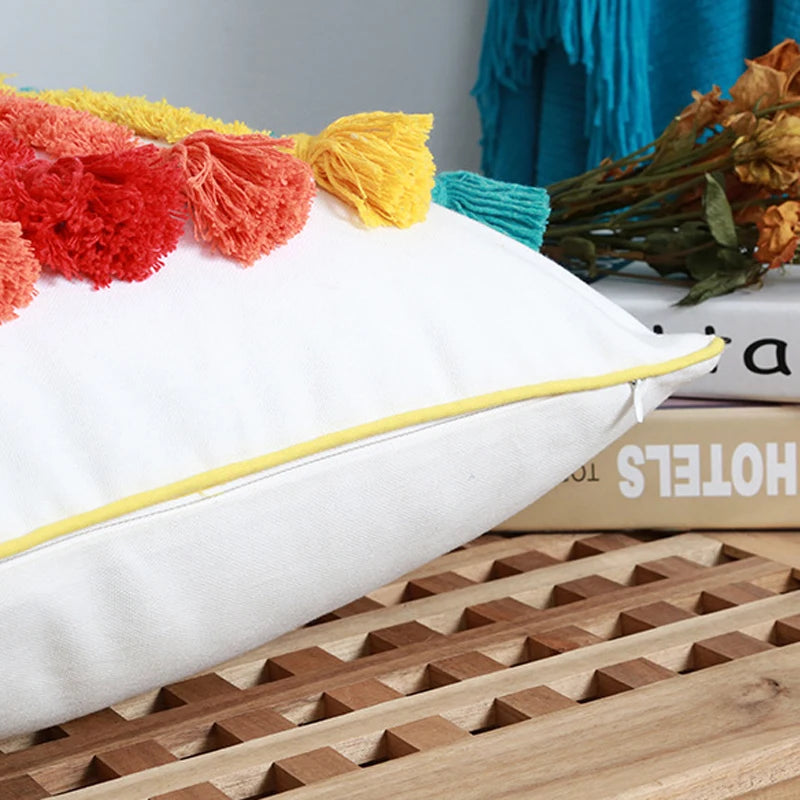 Handmade Rainbow Cushion Cover - Just Kidding Store