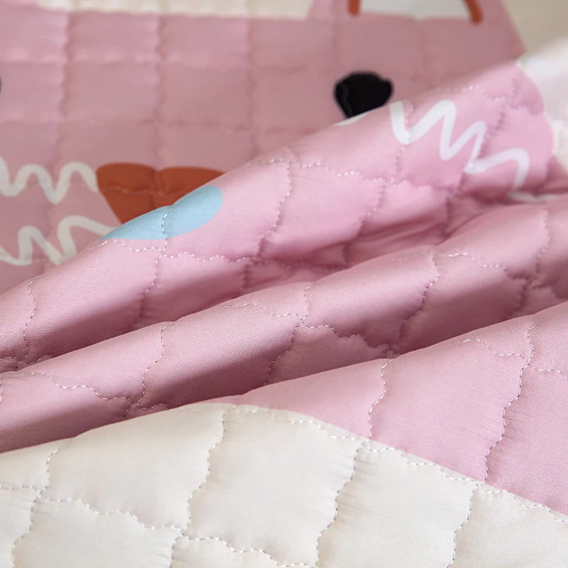 Activity Play Mat - Toy Storage Bag - Alphabet Kitty