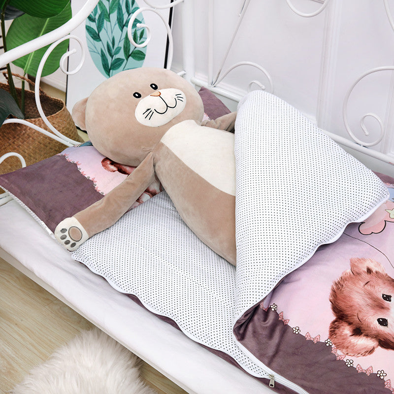 Kids Sleeping Bag With Pillow - Sleeping Envelope - Just Kidding Store