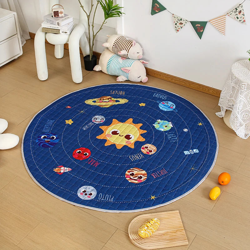 Activity Play Mat - Toy Storage Bag - Solar System - Just Kidding Store