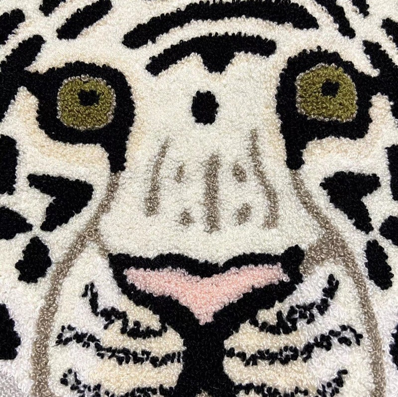 Leopard Embroidery Cushion Cover - Just Kidding Store