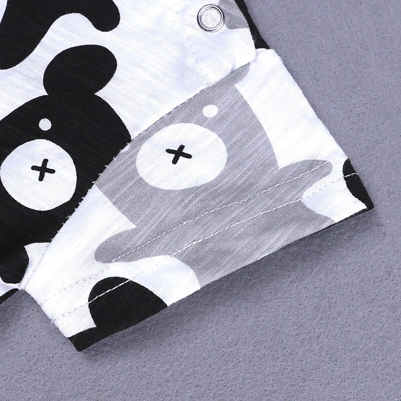 Mini Bear Baby Toddler Kids Summer Romper - Just Kidding Store