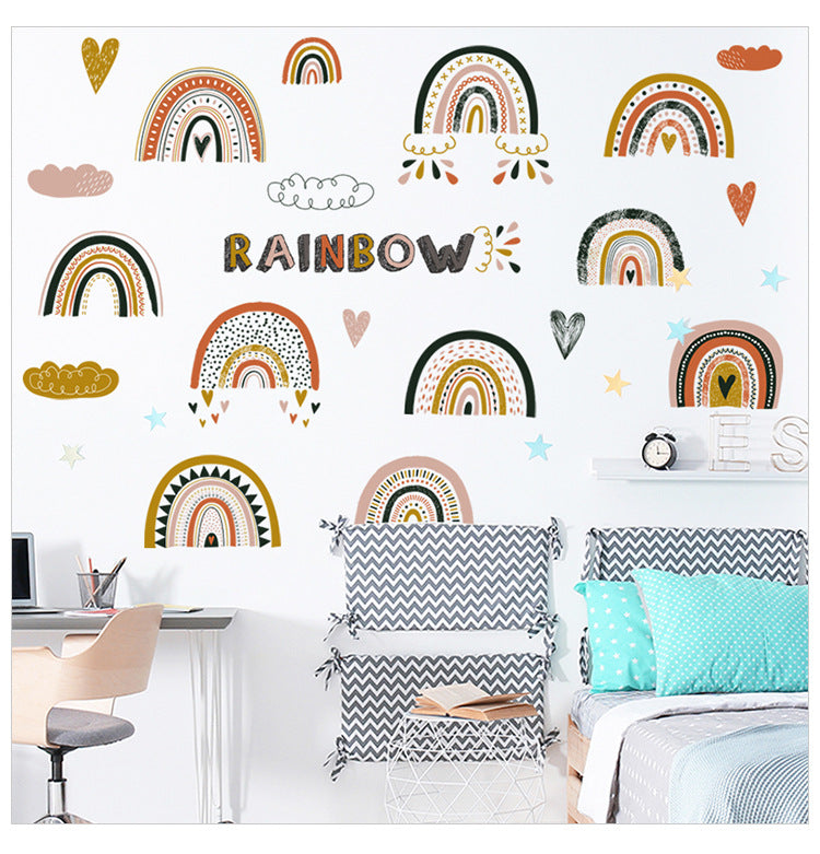 Happy Rainbows Wall Stickers - Just Kidding Store