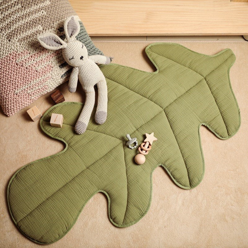 Oak Leaf Baby Children Play Mat - Just Kidding Store
