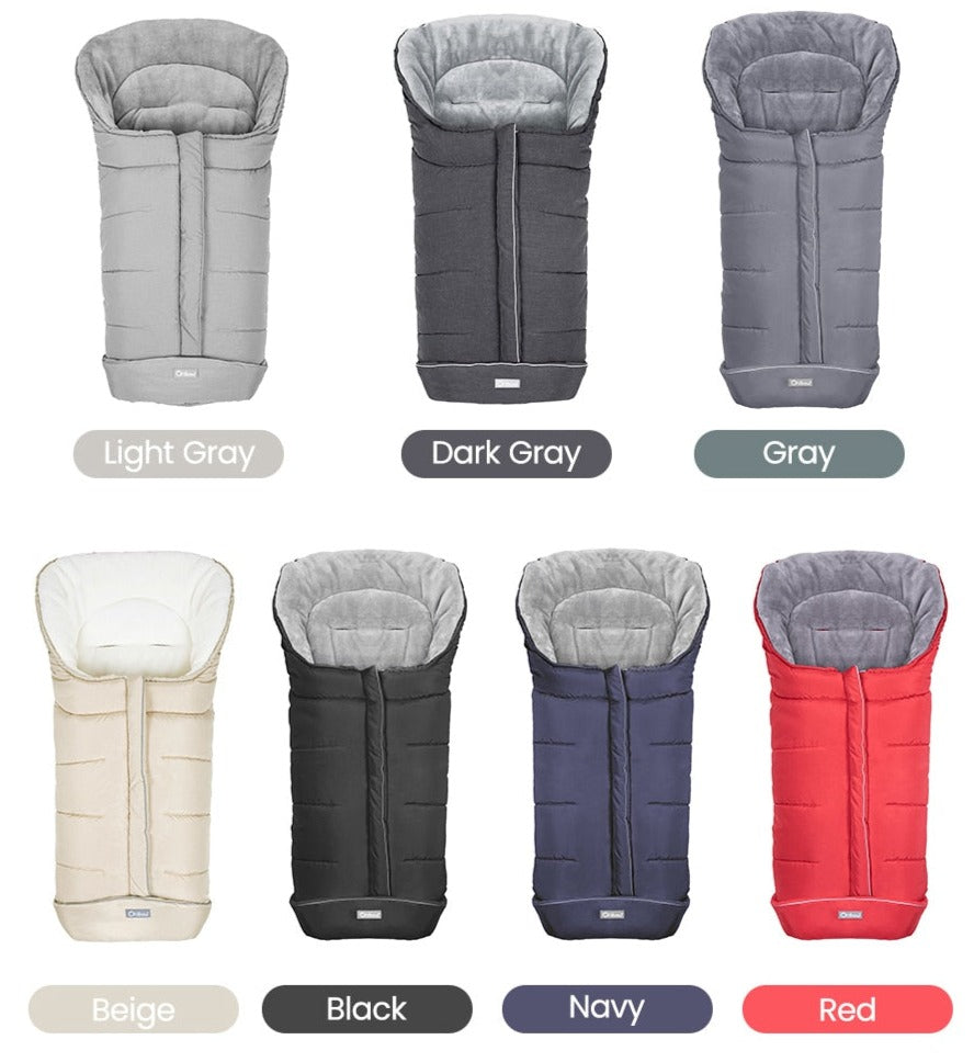 Stroller Footmuff - Winter Waterproof Pram Envelope - Just Kidding Store