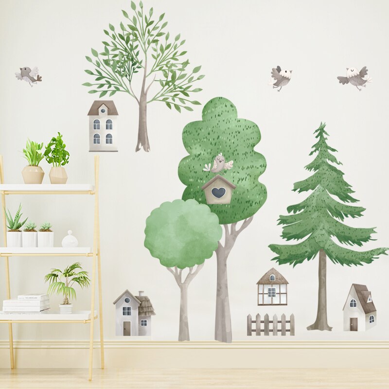Nordic Forest Wall Decal - Just Kidding Store