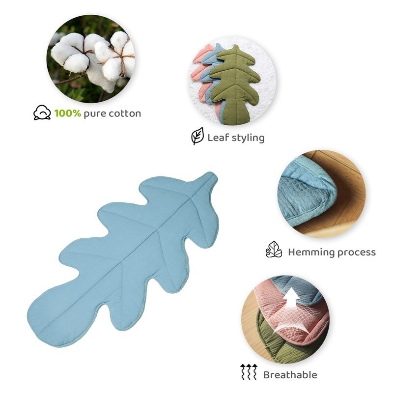 Oak Leaf Baby Children Play Mat - Just Kidding Store