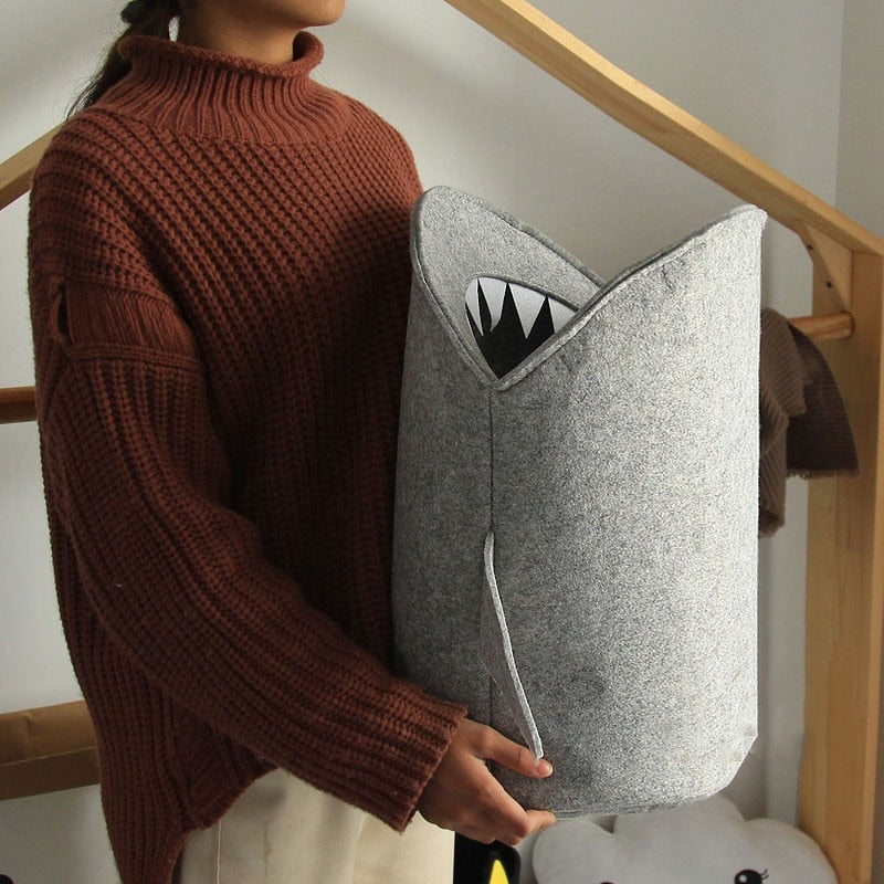Shark Kids Storage Laundry Basket - Just Kidding Store