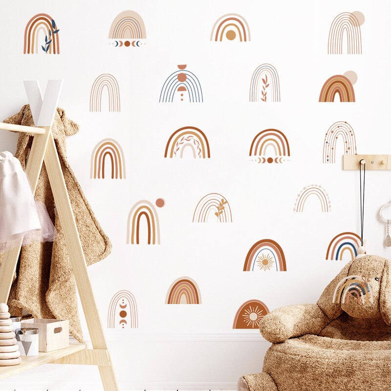 Happy Rainbows Wall Stickers - Just Kidding Store