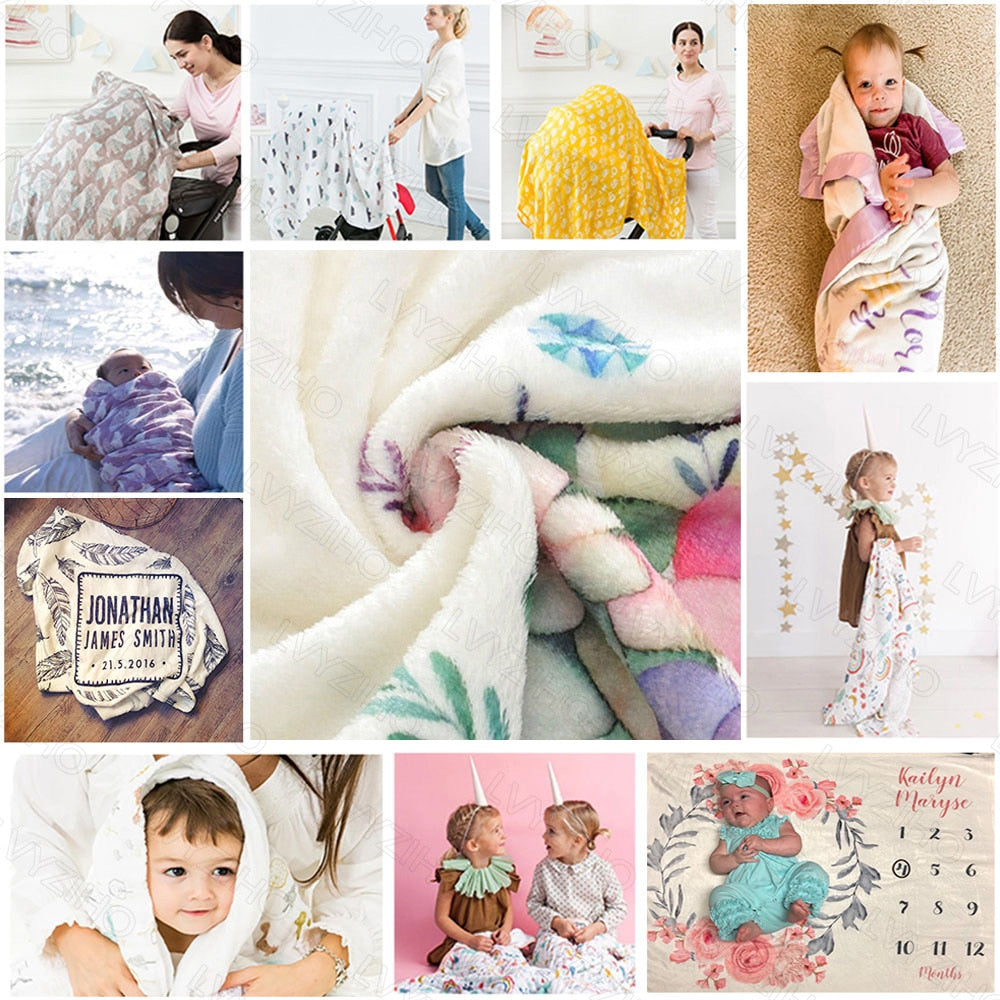 Personalized Snuggle Blanket