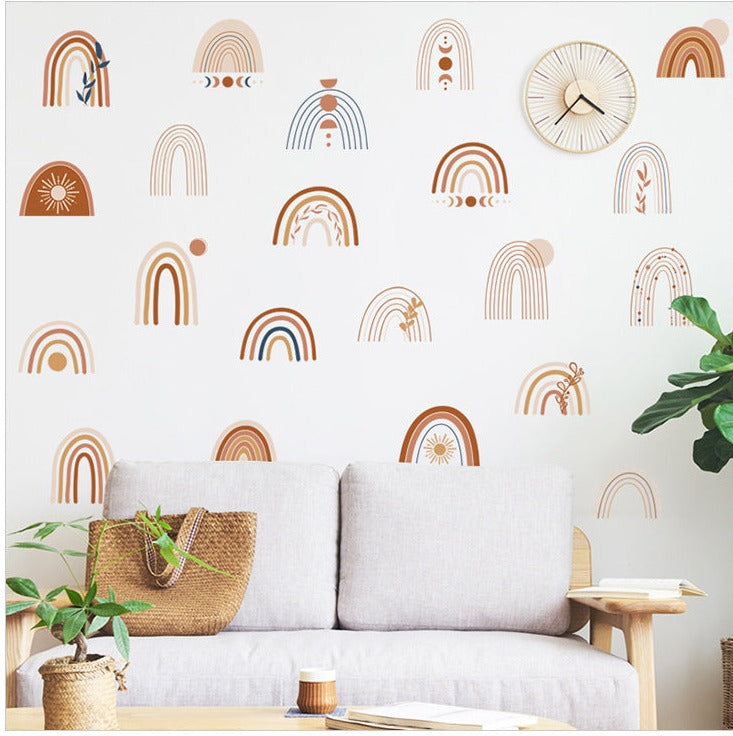 Happy Rainbows Wall Stickers - Just Kidding Store