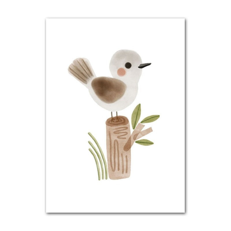 Boho Woodland Nursery Children Canvas Prints - Just Kidding Store