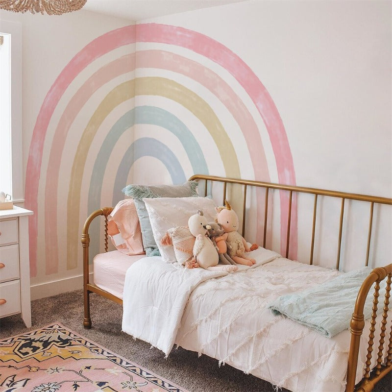 Big Rainbow Fabric Wall Sticker - Just Kidding Store