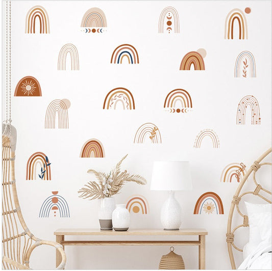 Happy Rainbows Wall Stickers - Just Kidding Store