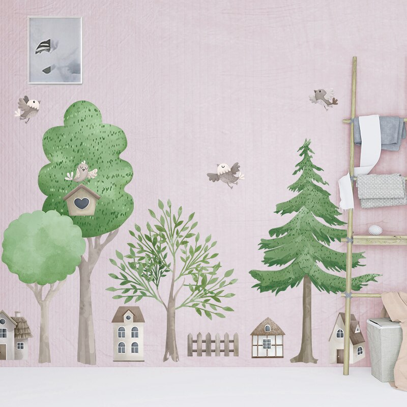Nordic Forest Wall Decal - Just Kidding Store