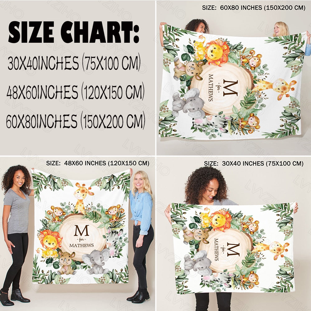 Personalized Snuggle Blanket