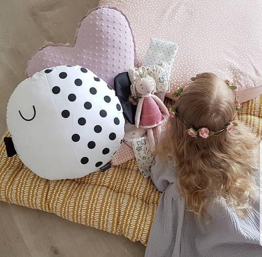 Sleepy Fish Pillow - Kids Cushion - Just Kidding Store