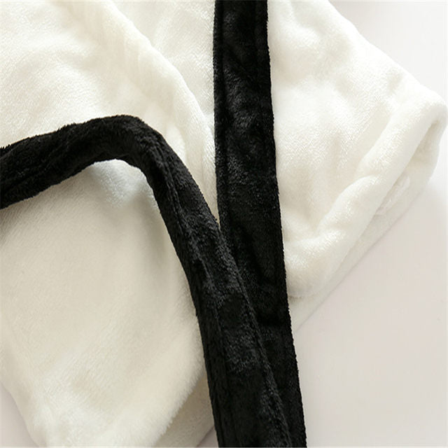 3D Hooded Bathrobe - Dressing Gown - Panda