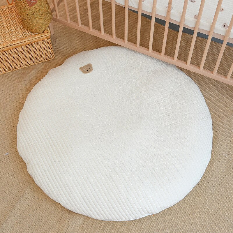 Embroidered Play Mat - Forest Bunny - Just Kidding Store