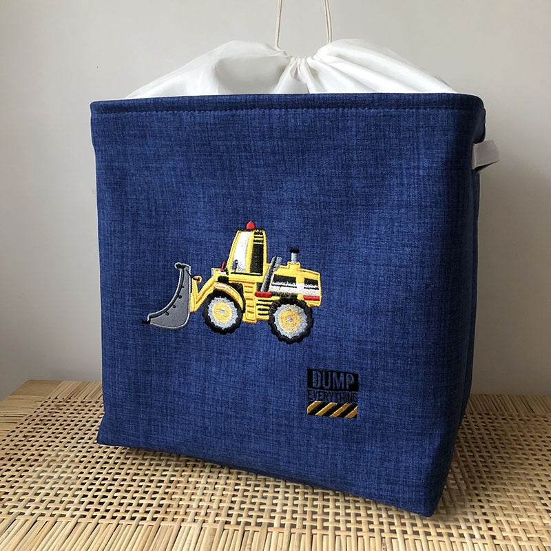 Cartoon Truck Toy Storage Baskets - Just Kidding Store