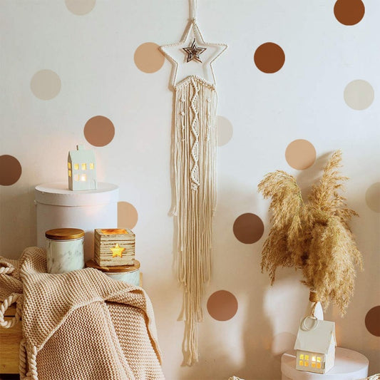 Boho Polka Dot Wall Decals - Just Kidding Store