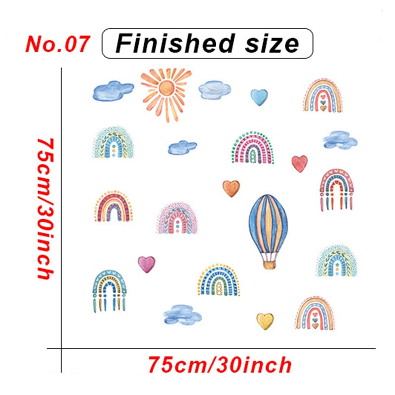 Happy Rainbow Wall Stickers