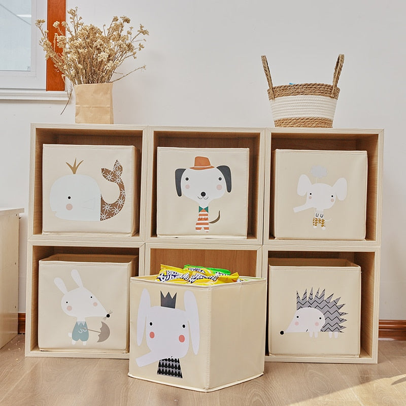 Cube Storage Box - Toys Organizer - Just Kidding Store