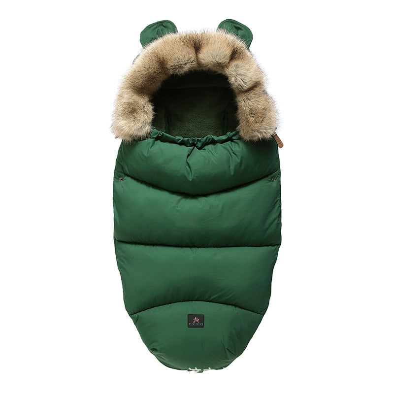 Stroller Footmuff - Baby Winter Thick Pram Envelope - Just Kidding Store