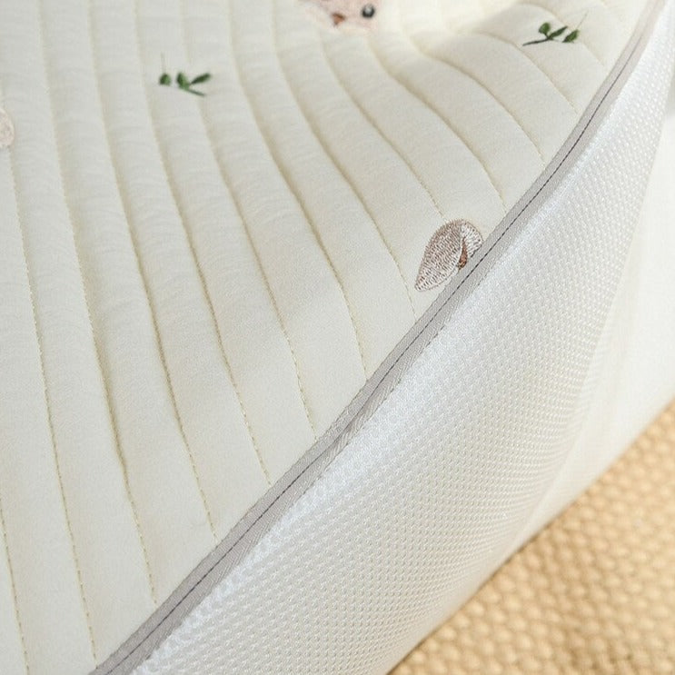 Embroidered Play Mat - Forest Bunny - Just Kidding Store