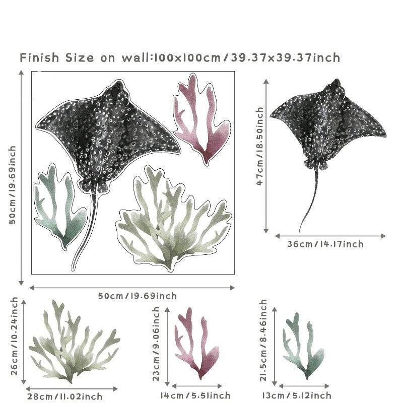 Under The Sea Wall Decals - Just Kidding Store