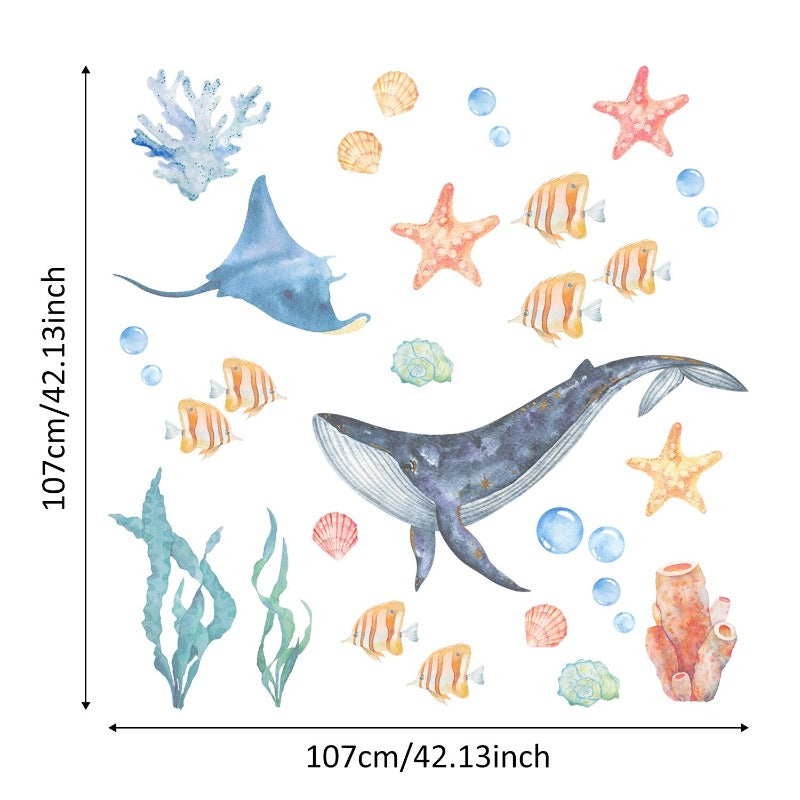Underwater World Wall Decals - Just Kidding Store