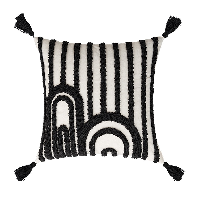Boho Handmade Tufted Cushion Cover - Just Kidding Store