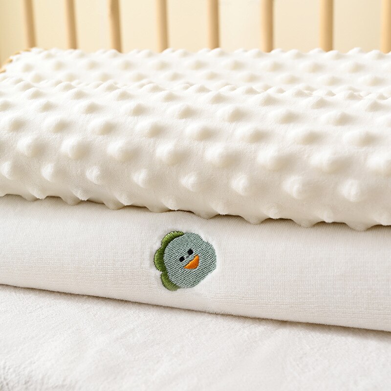 Embroidered Soft Baby Childrens Microfiber Blanket - Just Kidding Store