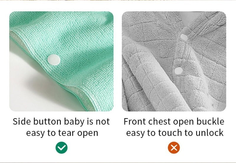 Bath Towel Cloak - Antibacterial Hooded Bathrobe - Just Kidding Store