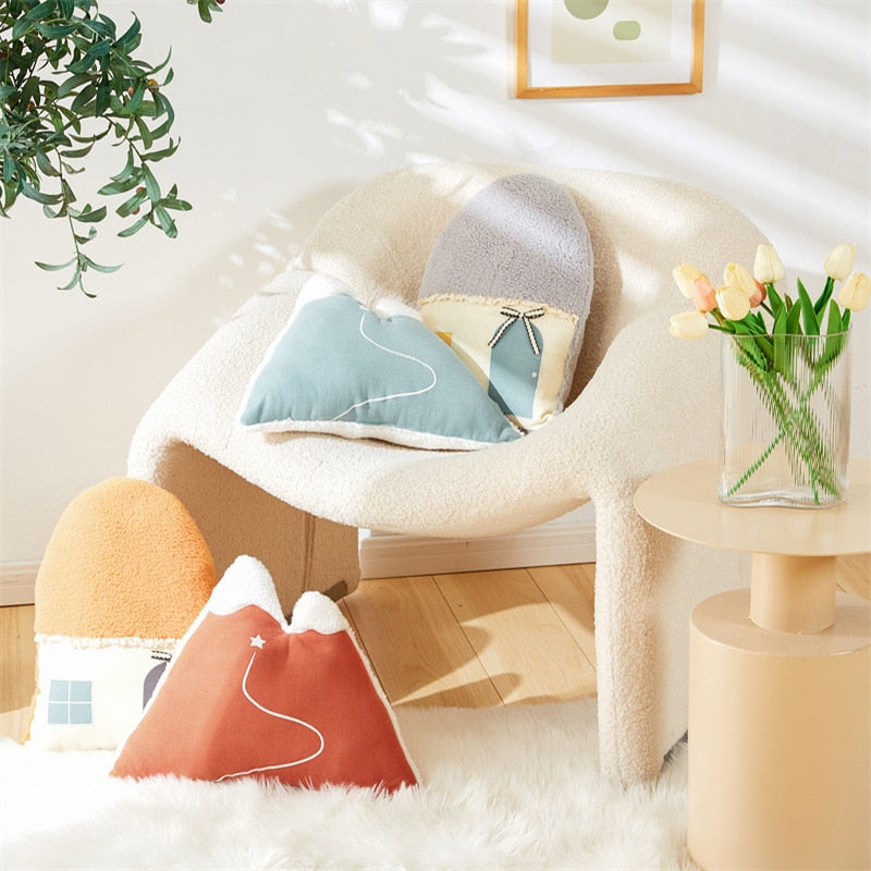 Mountain Peak Cushion - Just Kidding Store