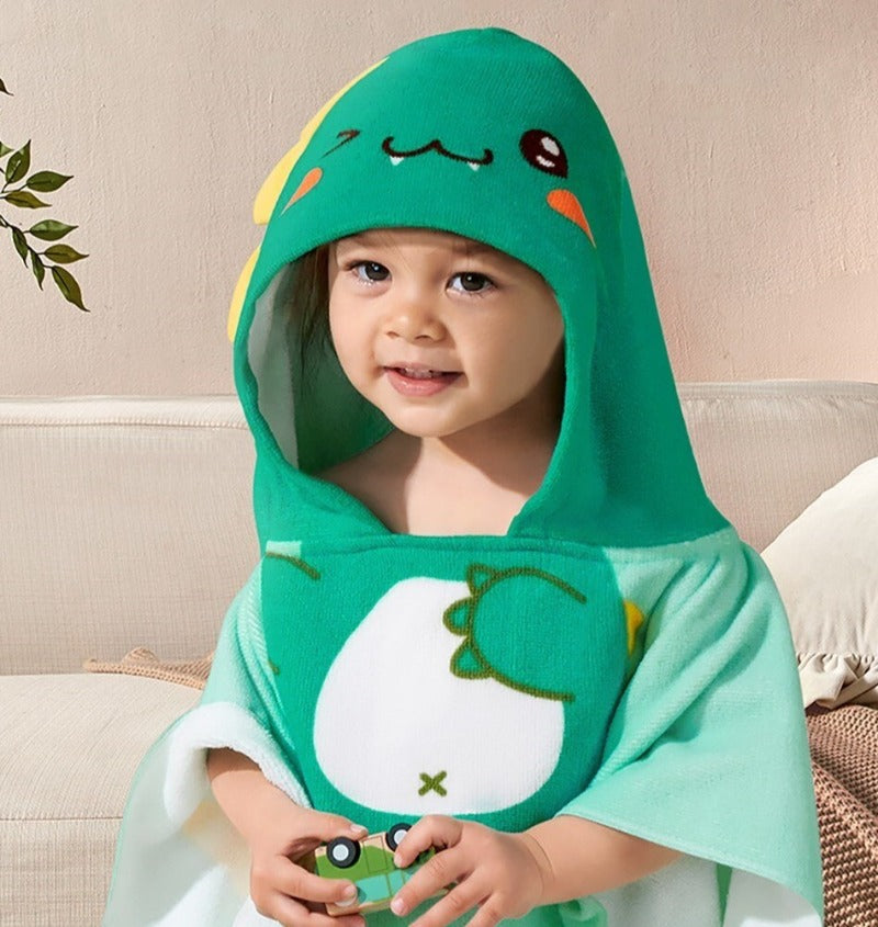 Bath Towel Cloak - Antibacterial Hooded Bathrobe - Just Kidding Store