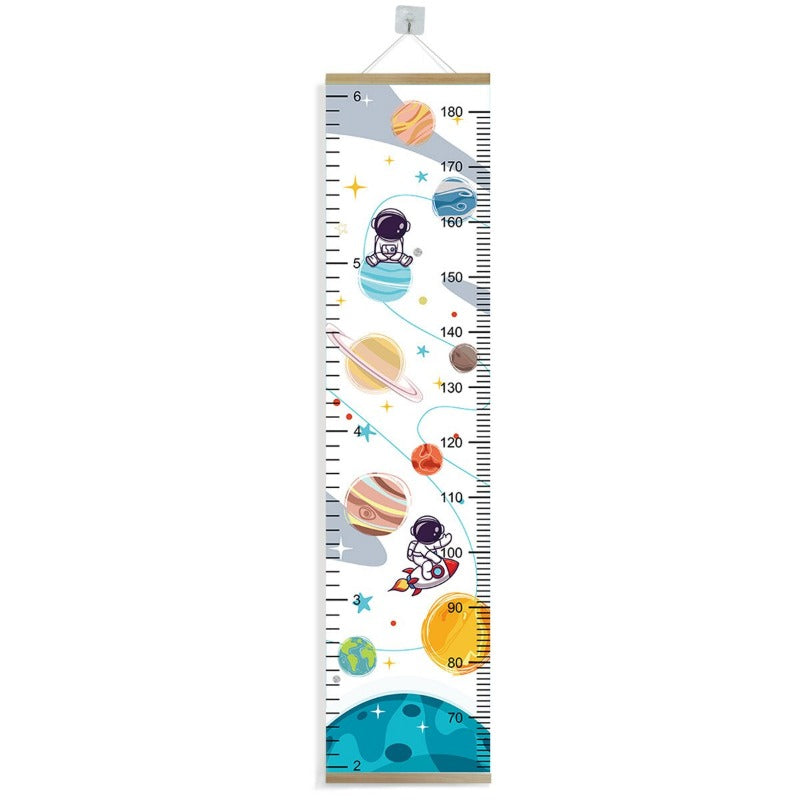 Spaceman Kids Growth Chart - Height Measure Ruler - Just Kidding Store